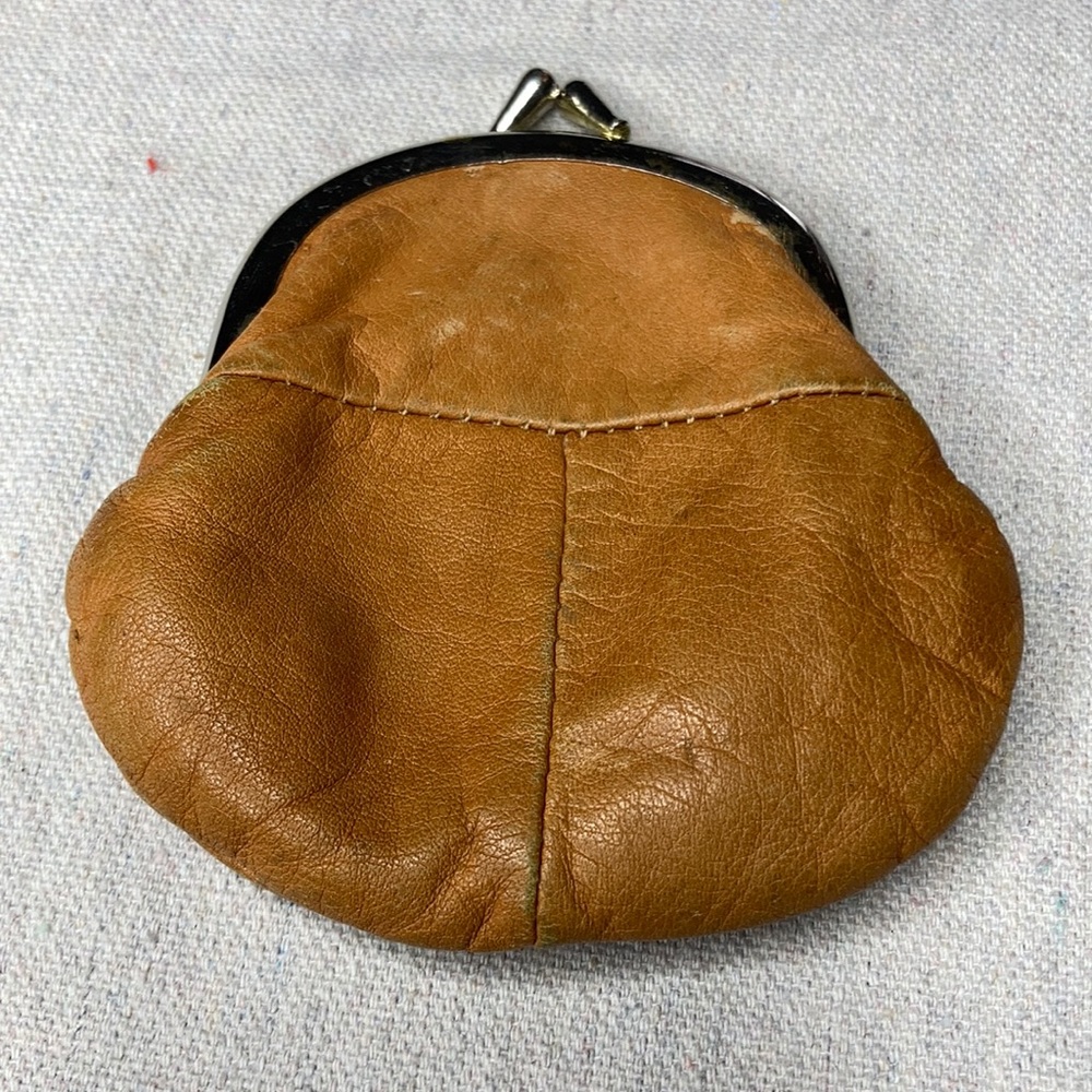 Vintage Leather Coin Purse